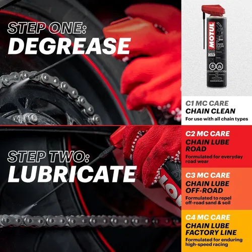 Miniatura 2 de MOTUL 103243 C1 Limpiador de cadena, 9.8 onzas
