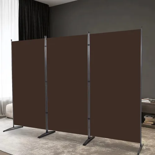 Miniatura 9 de Divisor de habitación, pantallas plegables de privacidad, panel divisor de habitación portátil, 1 panel, divisores de habitación, divisores de Beige
