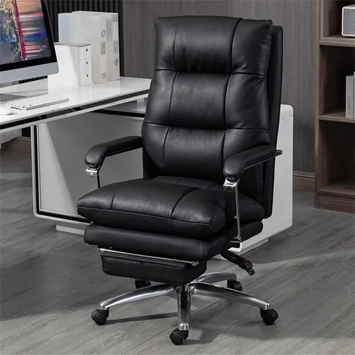 Miniatura 10 de Sillas de computadora para el hogar, silla ejecutiva de oficina con reposapiés, silla reclinable para computadora, silla ergonómica de escritorio