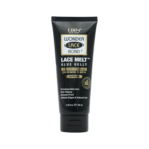 EBIN NEW YORK Wonder Lace Melt Glue Gelly 3.38 floz/3.4 fl oz - Adhesivo para peluca de fuerte sujeción I secado rápido, acabado invisible,