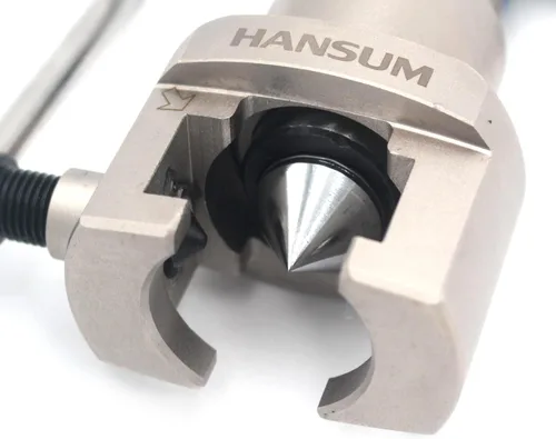 Miniatura 4 de HANSUM Kit de Herramientas de Abocinado de Línea de Freno Expansor Conformador de Tubería HVAC Reparación Cono Excéntrico Refrigeración para Tubo