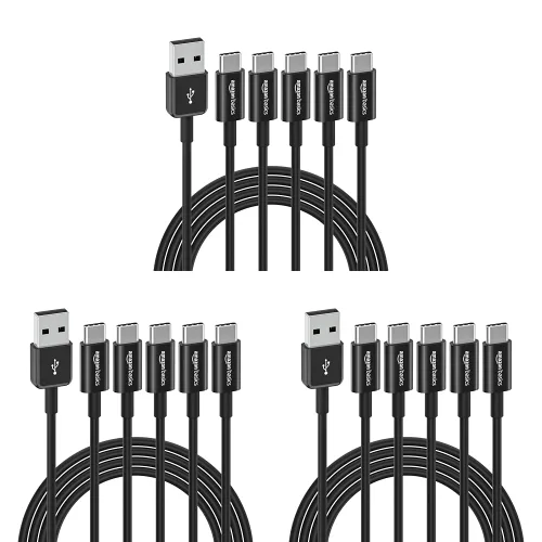 Miniatura 16 de Amazon Basics - Cable de carga rápida USB-C a USB-A 2.0, velocidad de 480 Mbps, certificado USB-IF, para Apple iPhone 16/15, iPad, Samsung Galaxy