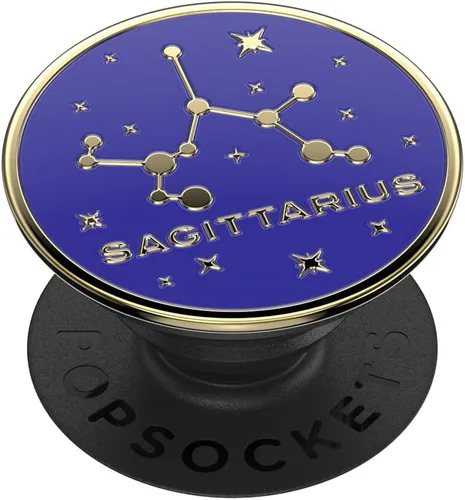 Miniatura 7 de PopSockets Agarre para teléfono con soporte expandible, agarre adhesivo, esmalte - Zodiac Leo