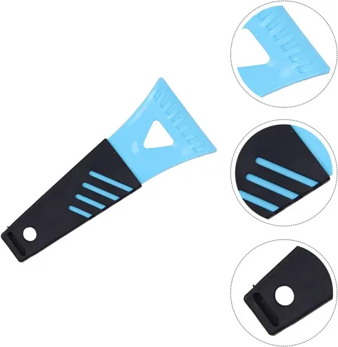 Miniatura 9 de DOITOOL Pala de hielo de plástico para refrigerador, raspador de hielo, pala de descongelación, removedor de hielo de nieve, pala para congelador