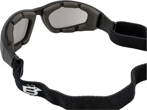 Miniatura 3 de 2 pares de gafas Birdz Eyewear Soar Safety acolchadas para motocicleta, marcos negros
