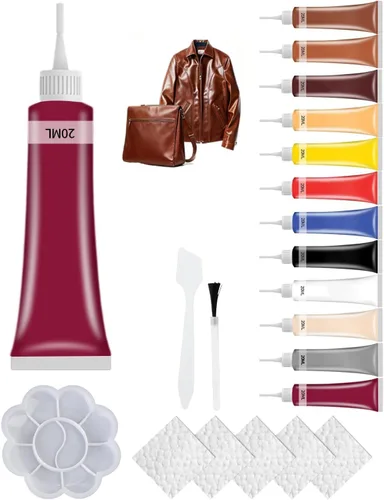 Miniatura 9 de Gel de reparación de cuero avanzado, kit de reparación de cuero para asiento de automóvil, kit de reparación profesional de cuero para asiento