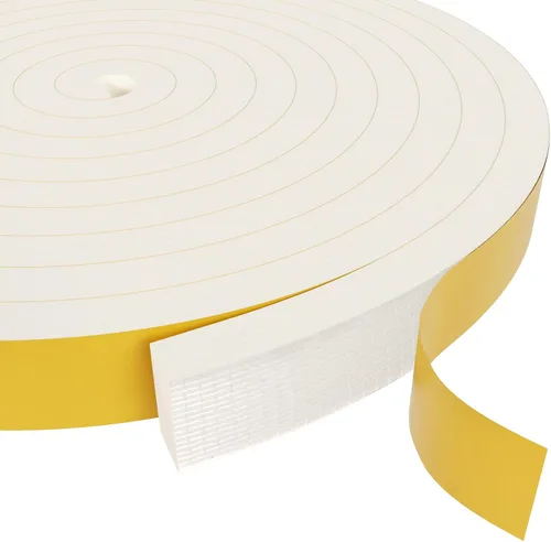 Miniatura 18 de Cinta aislante de espuma Egofix, burletes para puertas y ventanas, cinta adhesiva de espuma negra resistente al clima para puerta corrediza, marco