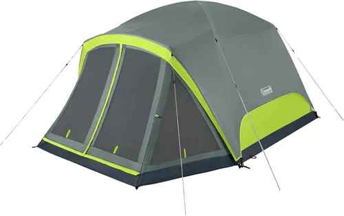 Miniatura 8 de Coleman Skydome Camping Tent with Screened Porch & 5-Minute Setup, Weatherproof 4/6/8 Person Tent with Rainfly & Carry Bag, Made of PFAS-Free