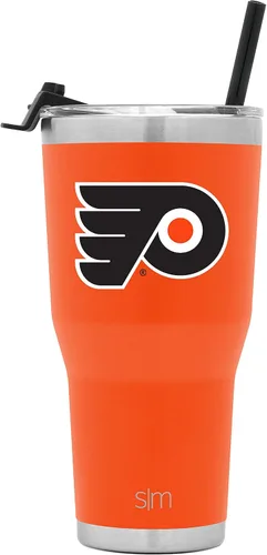 Miniatura 27 de Simple Modern Vaso Cruiser Cruiser con licencia oficial de la NHL Arizona Coyote de 30 onzas, taza de viaje aislada con tapa abatible y popote