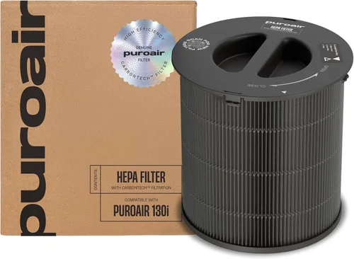 PuroAir 130i Filtro de Reemplazo - Filtra hasta el 99.9% del Humo, Polen, Polvo y Contaminantes Domésticos Comunes - Reemplazo de Filtro de Aire