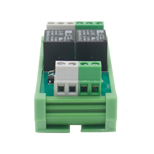 Miniatura 16 de Módulo de relé de 4 canales 1 módulo de relé de interfaz DC/CA de montaje en carril DIN SPDT de 12V (FY-T734-12VACDC)