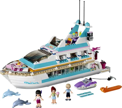 Miniatura 2 de Yate, crucero de delfín con personajes Mía, Maya y Andrew de LEGO® Friends 41015