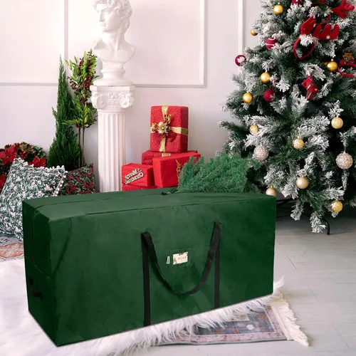 Miniatura 6 de RICHIE Bolsa de almacenamiento para árbol de Navidad de 7.5 pies, se adapta a árboles artificiales de hasta 7 pies, bolsa Oxford 600D para árbol
