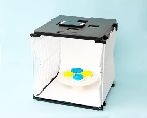Miniatura 2 de We R Memory Keepers, Shotbox, equipo de fotografía, portátil y plegable, caja de luz para fotografía, rastreo, plegado, contenido y más