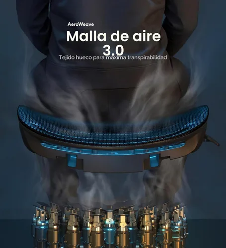 Miniatura 10 de FLEXISPOT Sentinel Silla ergonómica para juegos con reposabrazos 3D lumbares adaptables de doble ala de 120°, 3 posiciones, respaldo ajustable