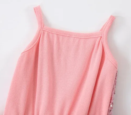 Miniatura 7 de Vestido tipo tutú para niña, vestido sin mangasmanga larga para niña, vestido de verano de tul para niña