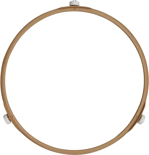 Miniatura 8 de Anillo giratorio de microondas de 7 pulgadas con rodillos de 0.551 in, soporte de bandeja giratoria de placa de vidrio para horno de microondas de 7