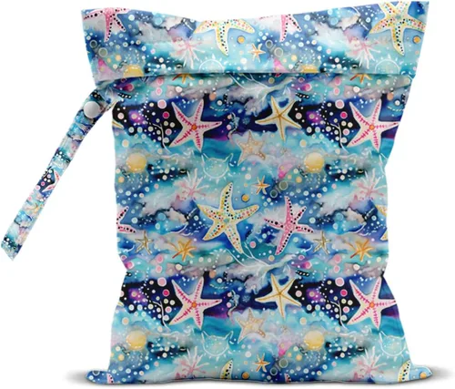 Miniatura 24 de Bolsa húmeda, bolsa húmeda y seca, bolsa húmeda para traje de baño, viajes, playa, piscina, ropa sucia, yoga, gimnasio, ropa, bolsa de maquillaje