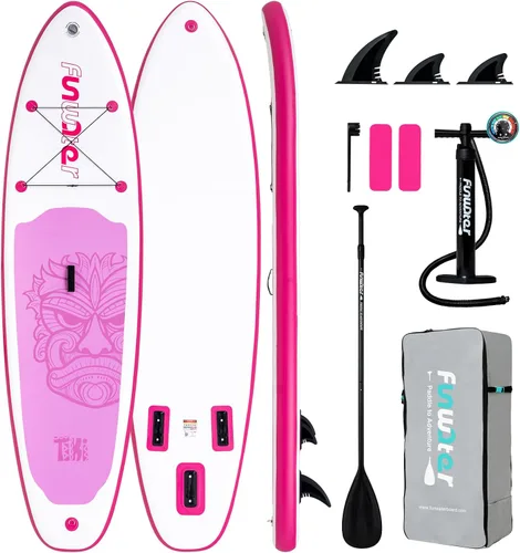 Miniatura 14 de FunWater Inflatable Ultra-Light Stand Up Paddle Board for All Skill Levels with Premium SUP Paddleboard Accessories,Non-Slip Comfort Deck for Youth