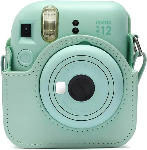 Miniatura 2 de Fujifilm Funda para cámara Instax Mini 12, color verde menta