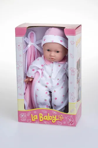 Miniatura 5 de Muñeco JC Toys, La Baby, 11 pulgadas, cuerpo blanco lavable, muñeca para niños de 18 meses en adelante, caucásico-rosado, Rosado Rosa caucásico