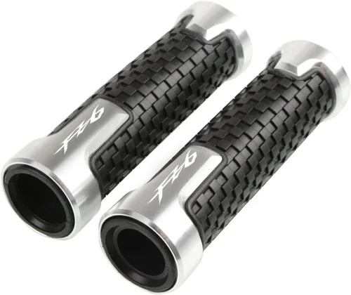 Miniatura 12 de Motocicleta para Yamaha FZ6/FZ6R/FAZER FZ 6 R 6R FZ6 FZ 6 motocicleta 7/8 pulgadas 0.866 in extremos de manillar agarres deslizantes extremos