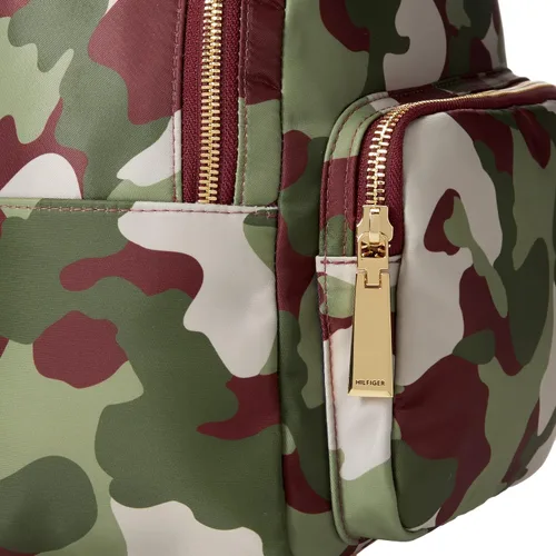 Miniatura 4 de Tommy Hilfiger Mochila Julia Small Dome para mujer, Oliva Rouge