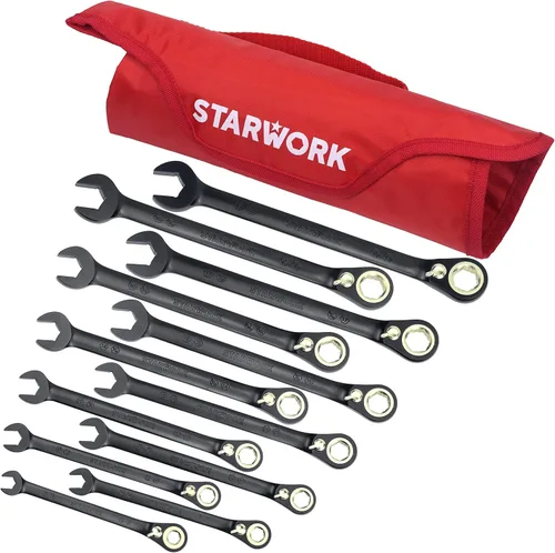 Miniatura 11 de STARWORK TRUE MECHANIC™ Juego de llaves de trinquete (5 piezas 120T FLX)