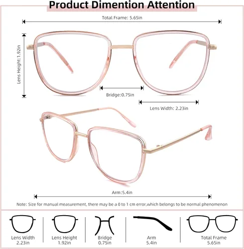 Miniatura 3 de Paquete de 3 lentes de lectura modernos TR90 de gran tamaño para mujer, elegantes anteojos cuadrados ovalados no polarizados