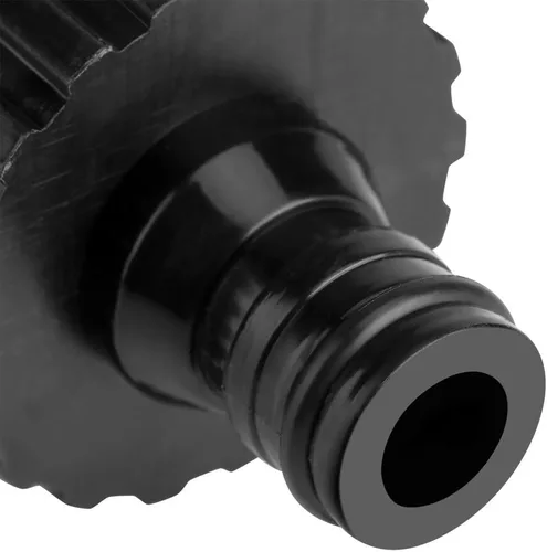 Miniatura 5 de Zerodis Conector universal de manguera de grifo, accesorio de conexión rápida de plástico negro para manguera de jardín, riego, lavadora a presión