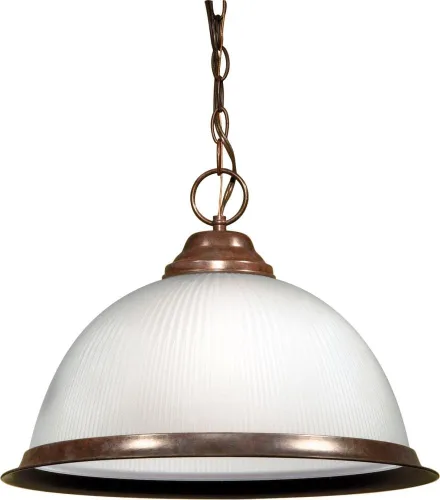 Miniatura 2 de NUVO SF76/447 One Light Colgante, Bronce/Oscuro
