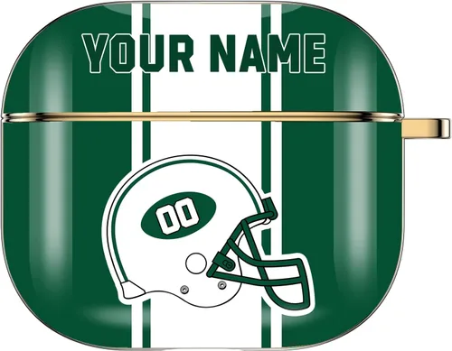 Miniatura 26 de Funda personalizada para casco de fútbol americano con nombre y número para AirPods Pro de 3ª generación Pro 2 (2019 2021 2022) Funda protectora