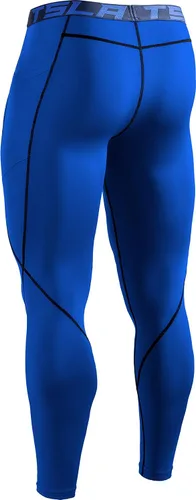 Miniatura 9 de TSLA - Paquete de 1 o 2 pantalones térmicos de compresión para hombre, leggings deportivos y mallas para correr, pantalones para usar como primera