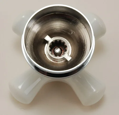 Miniatura 3 de Juego de 3 piezas de mango de porcelana, acabado cromado, se adapta a la válvula de ducha Pfister 32336 X 3 Fits Pfister S03-611 & 007-31XA