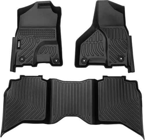 Miniatura 43 de VIWIK Alfombrillas de Piso para Kia Sorento de 7 asientos 2016-2020 S/L/LX/EX/SX/SX Limited, Alfombrillas de Coche Automotrices 3D Antideslizantes
