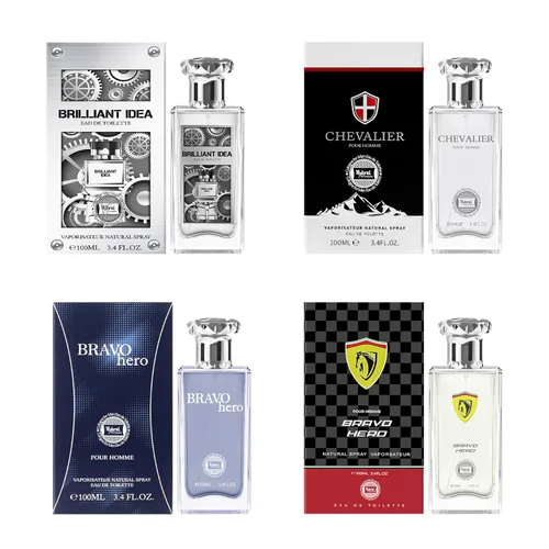 Miniatura 10 de Hybrid & Company 4 piezas Aqua Di Rinascita Lecno Sea Passion Aqua Deep Blue Aqua Prive Eau De Toilette vaporizador Natural Spray para hombre