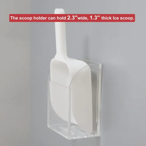 Miniatura 3 de PIAOLGYI Soporte para cuchara para máquina de hielo compatible con máquina de hielo de encimera Frigidaire (pala de hielo no incluida)