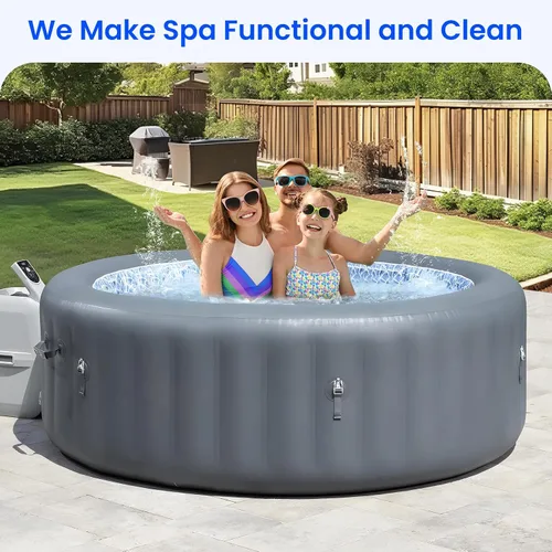 Miniatura 7 de Future Way Filtro de repuesto para bañera de hidromasaje SaluSpa, filtro de spa tipo VI compatible con todas las tinas inflables Coleman SaluSpa