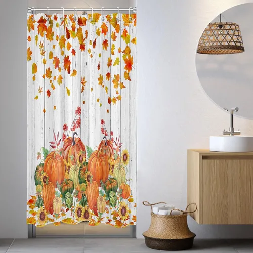 Miniatura 14 de LB Get Naked - Cortina de ducha pequeña de 48 x 68 pulgadas, forro de cortina de ducha de tamaño medio azul y rosa, cortinas de ducha estrechas