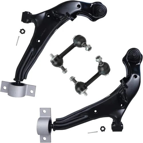Miniatura 222 de Detroit Axle - Kit de 4 brazos de control delanteros para Ford Mustang 05-10, 2 brazos de control inferiores, 2 puntales 2005 2006 2007 2008 2009
