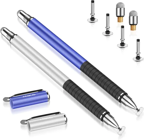 Miniatura 9 de MEKO Lápiz Universal, [Serie de Precisión 2 en 1] Lápices con Punta de Disco para Pantalla Táctil para Todas las Pantallas Táctiles Capacitivas