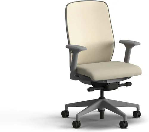 Miniatura 46 de HON Nucleus - Silla de trabajo con control avanzado de inclinación sincronizada, silla de oficina con soporte lumbar, brazos ajustables en altura