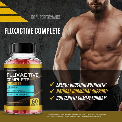 Miniatura 8 de Fluxactive Complete Gummies Flux Active Complete Max Strength Nuevos ingredientes (2 unidades)