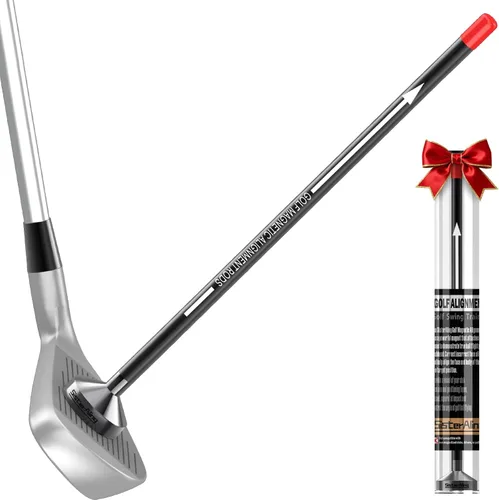 Miniatura 8 de Varillas de alineación magnéticas de golf, palos de alineación para palos de golf, accesorios magnéticos para ayudar a entrenar el swing de golf