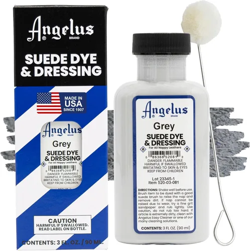 Miniatura 21 de Angelus Tinte para Gamuza - Beige - 3 oz Tinte Líquido Premium para Gamuza, Nubuck y Cuero Napa