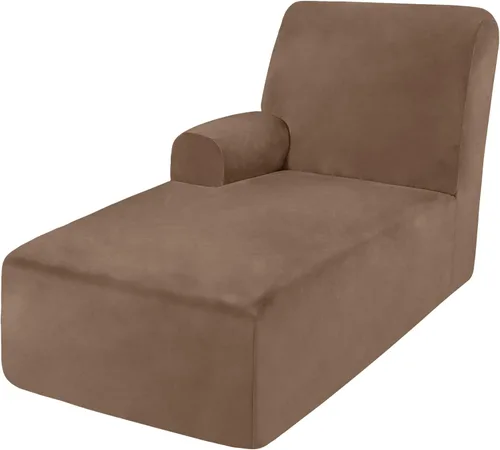 Miniatura 13 de ULTICOR Funda Adicional para Chaise (Gris Claro, Grande - Chaise Derecho)