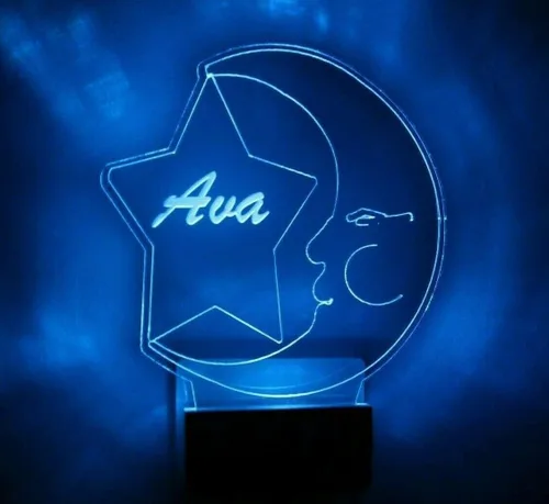 Miniatura 34 de Luz nocturna multicolor personalizada LED enchufable, luz nocturna táctil ultra delgada, sensor inteligente del atardecer al amanecer, dormitorio