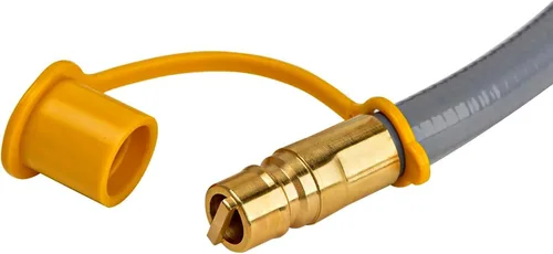 Miniatura 7 de only fire - Manguera de gas natural de 12 pies y 1/2 pulgada de diámetro interno con conjunto de accesorios de conexión rápida para aparatos de baja