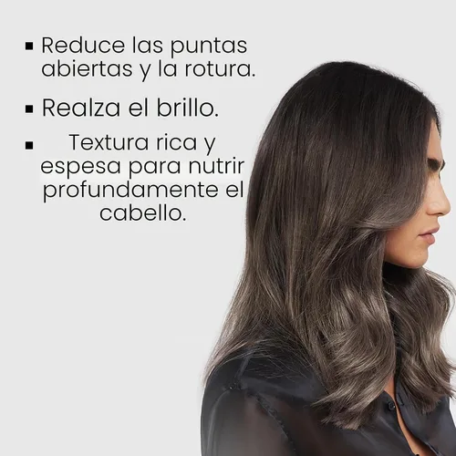 Miniatura 3 de L'Oréal Professionnel Paris Champú espesante profesional más largo: reduce la rotura y la apariencia de las puntas abiertas para tipos de cabello