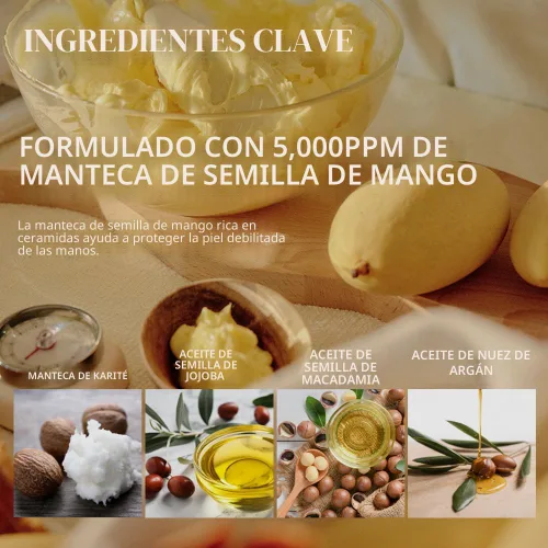 Miniatura 5 de hetras. Crema de manos con perfume Hinoki - Aroma fresco de ciprés Hidratante de manos coreano sutil perfumado con semilla de mango y manteca